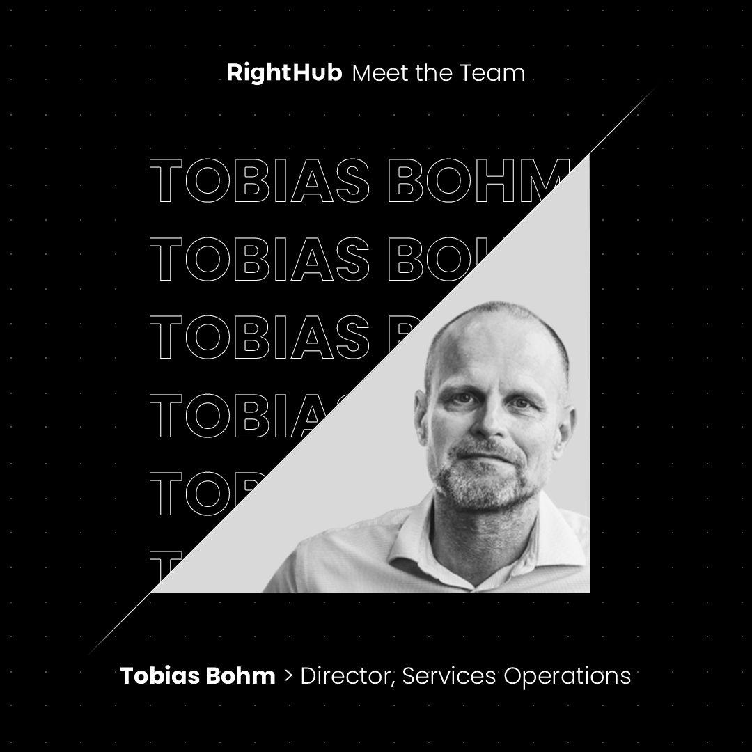 Meet our Director of services operations, Tobias Bohm image
